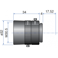 50.0mm F1.8-Close Manual Industrial Lens